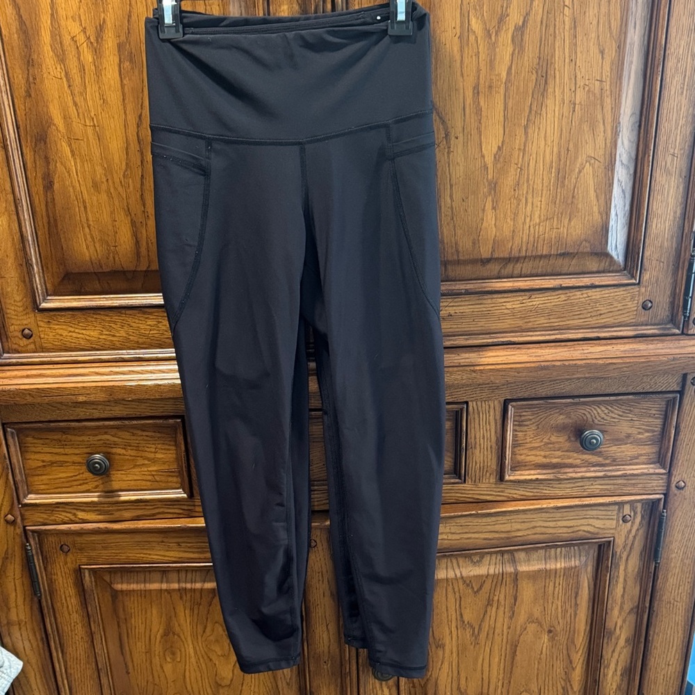 2 pair Women's Black High-Rise Leggings